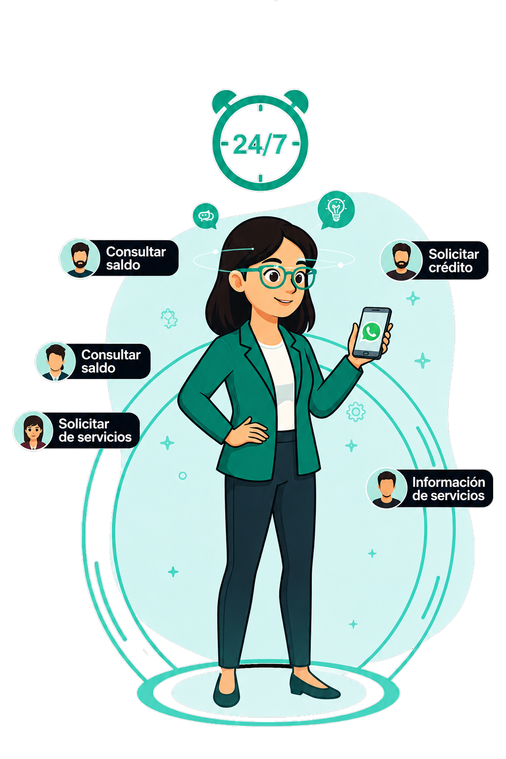 ArySmartChat — atención automatizada con IA conversacional